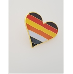 Bears heart pin