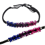 Bisexual Butterfly Beads Bracelet