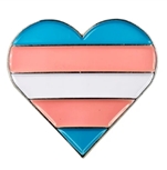 Transgender heart pin
