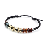 Bears Butterfly Beads Bracelet 