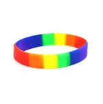 Rainbow Silicone bracelet