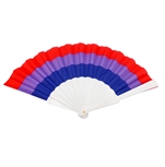 Bisexual hand fan