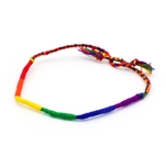 Rainbow Friendship Bracelet