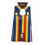 Rainbow suspenders