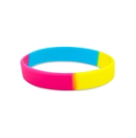 Pansexual silicone bracelet