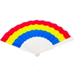 Pansexual hand fan