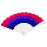 Bisexual hand fan