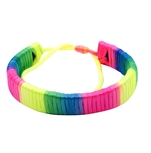 Rainbow Threads Bracelet