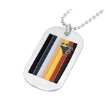 Bear Flag Dog Tag