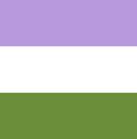 Genderqueer flag 90 x 150 cm