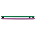 Gender queer rubber wristband