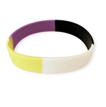 Non - Binary silicone bracelet