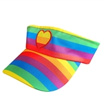 Rainbow Visor Cap