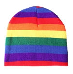 Rainbow Beanie Hat