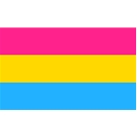 Pansexual flag 90 x 150 cm