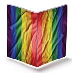 Passport Cover Rainbow Flag