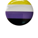 Non Binary Flag Button