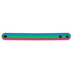 Polysexual rubber wristband