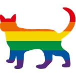 Rainbow Cat Sticker