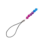 Bisexual Beads Phone Starp