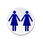 Lesbian Pride Button