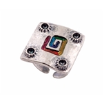 Rainbow Maze Ring