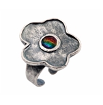 Rainbow Flower Ring