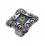 Rainbow Squares Ring