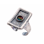 Rainbow Circle Ring