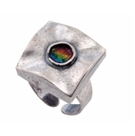 Rainbow Circle Ring