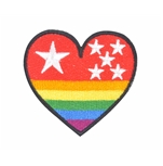 Rainbow Heart Patch