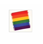 Temporary Tattoo Rainbow Flag
