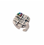 Rainbow Flower Ring
