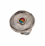 Rainbow Circle Ring