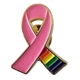 Breast cancer awarness pin