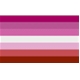 Lesbian flag 90 x 150 cm
