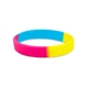 Pansexual silicone bracelet