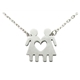 Women in love necklace
