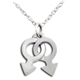 Double male necklace