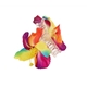 Rainbow Flower Clips