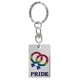 Gay Pride Key Chain 