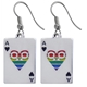 Pride Card earring