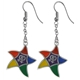 Double Female Star Earring