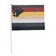 Bear Pride 20 x 27 cm hand Flag