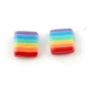 Fimo Earring Big Flag