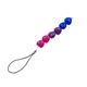 Bisexual Beads Phone Starp
