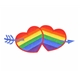 Rainbow Hearts Patch