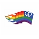 Temporary Tattoo Lesbian Pride Flag