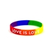 Rainbow Love is Love bracelet